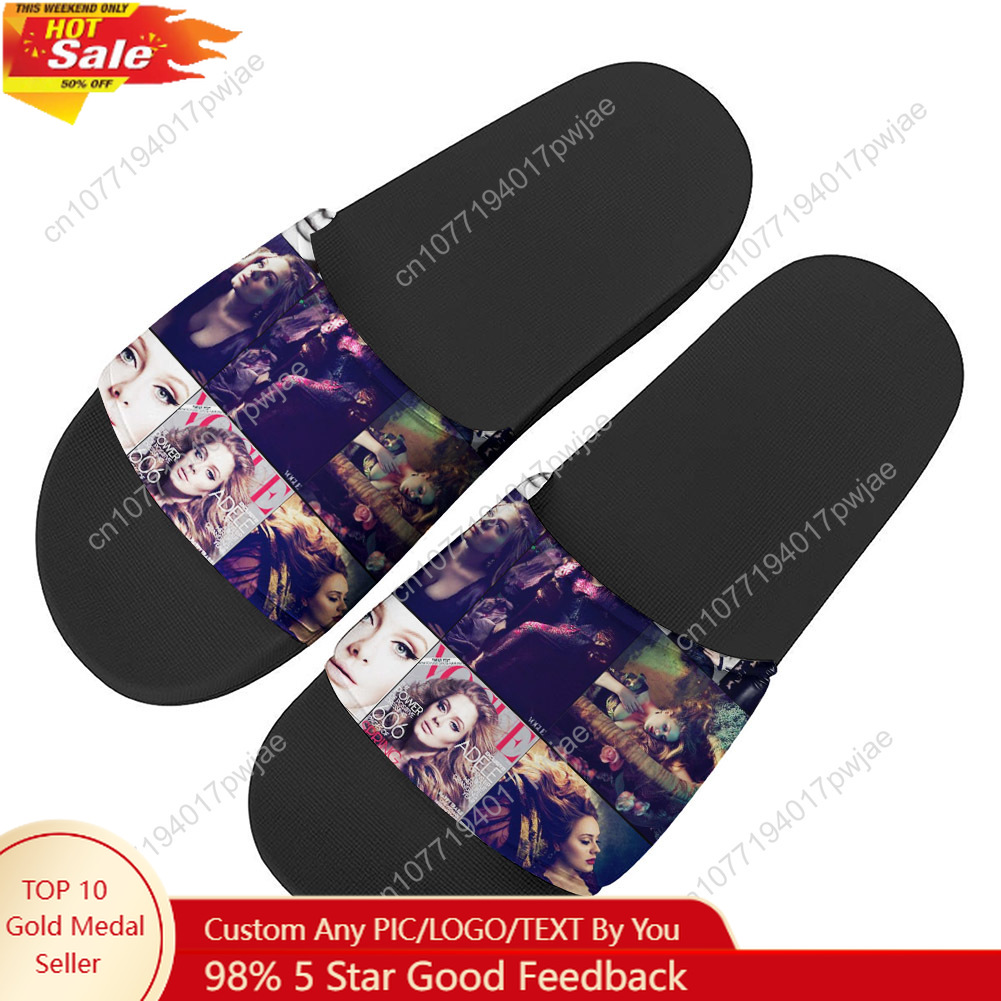 Outdoor Lighting For Your Home - Adele Singer Poster Slippers Home Outdoor