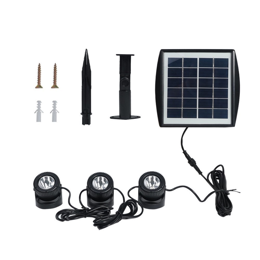 IP68 Submersible RGB Solar Lig - Pond Light Submersible avaliação e preço