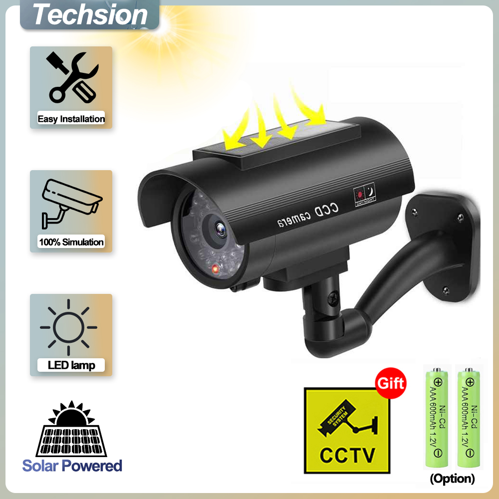 Solar Panel Dummy Surveillance - Outdoor Lighting Video avaliação e preço