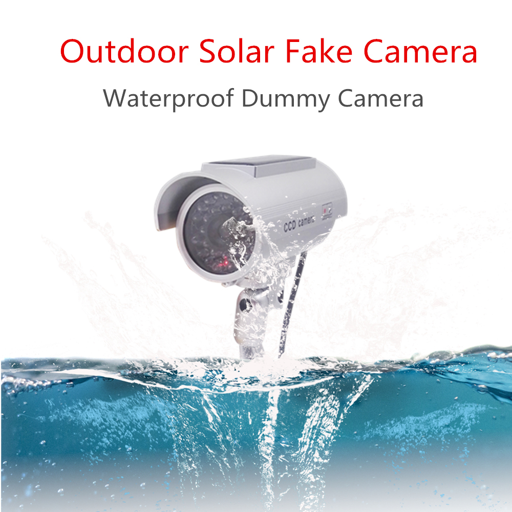 Solar Panel Dummy Surveillance - Outdoor Lighting Video avaliação e preço