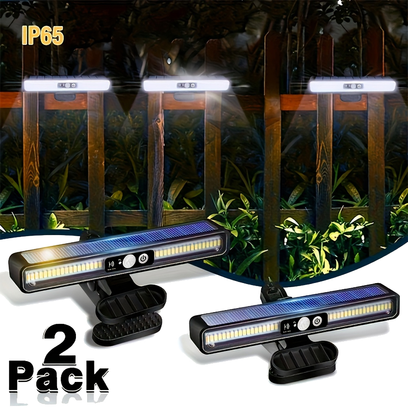Clip On Solar Motion Lights Ou - Outdoor Lighting Portable avaliação e preço