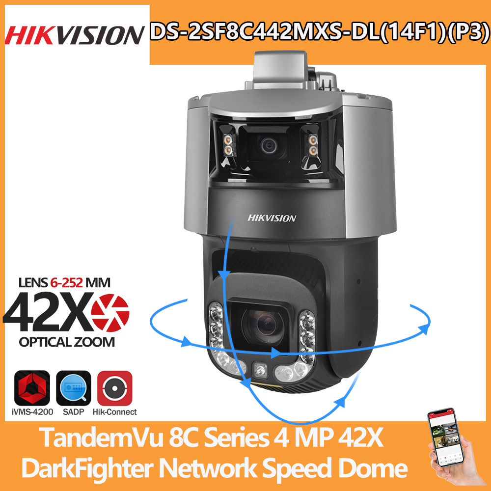 Hikvision PTZ Camera DS-2SF8C4 - Outdoor Lighting No Electricity avaliação e preço