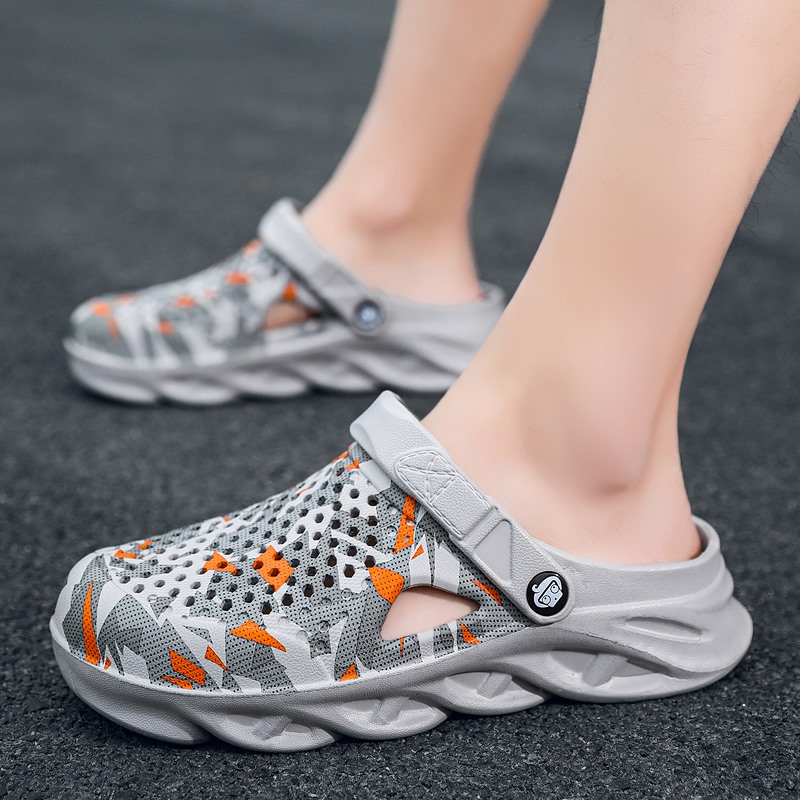 Men Slippers Outdoor Leisure H - Outdoor Lighting For Your Home avaliação e preço