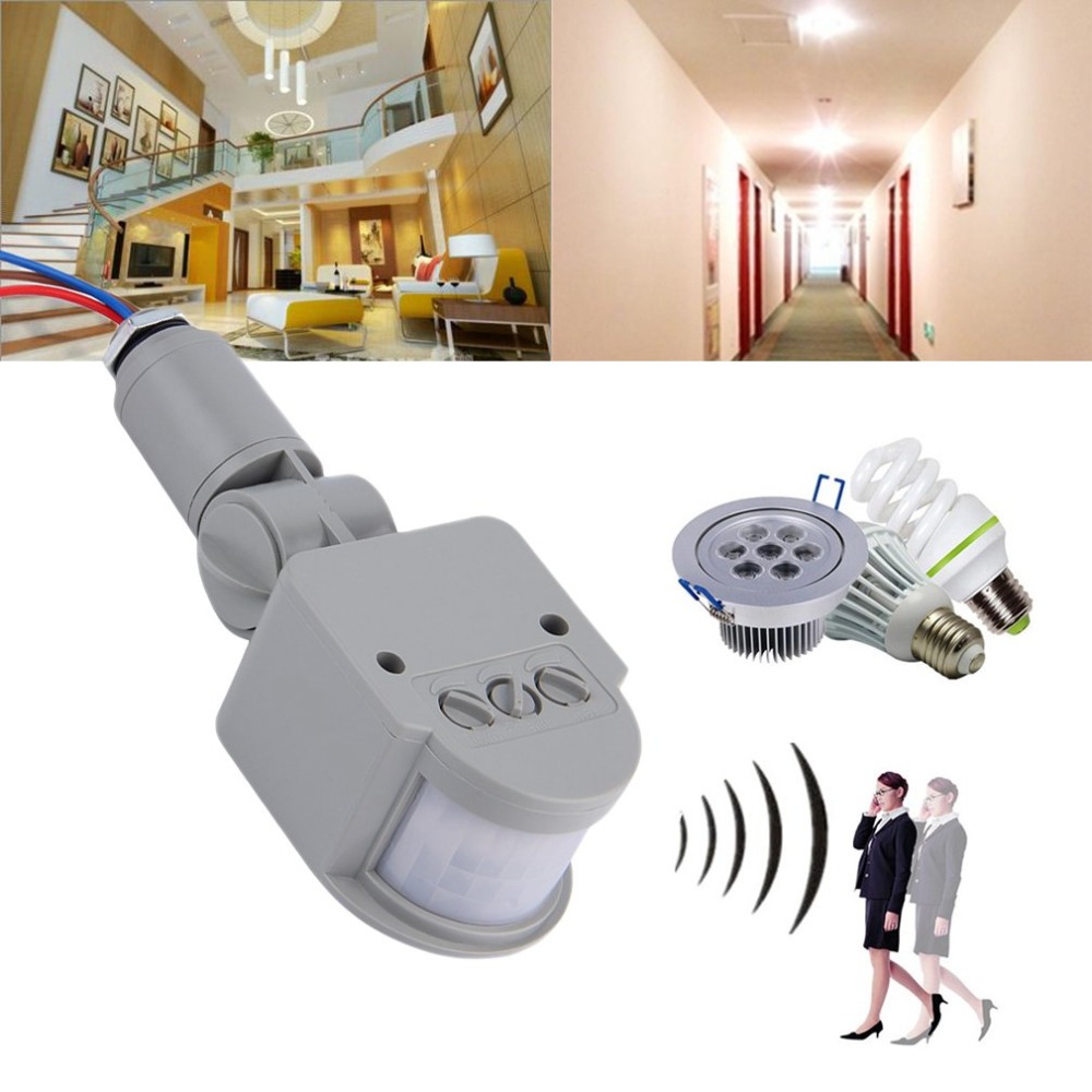 Hot 220V 12V Motion Detector M - Outdoor Lighting Timer Switch avaliação e preço