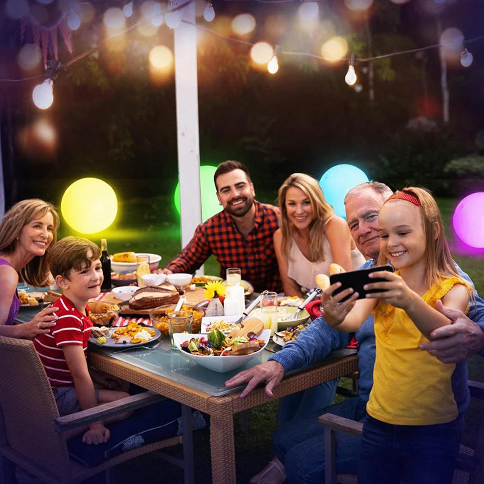 16 Color LED Beach Ball, 4 Adj - Pond Light Submersible avaliação e preço
