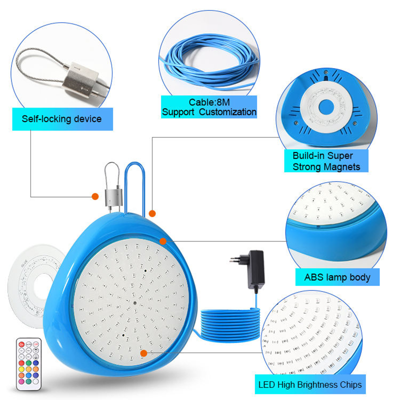 20W Led Swimming Pool Light Ip - Pond Light Submersible avaliação e preço