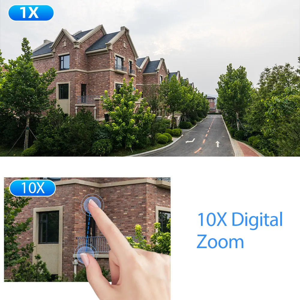 8MP 4K HD 10X PTZ Zoom WiFi PT - Outdoor Lighting No Electricity avaliação e preço