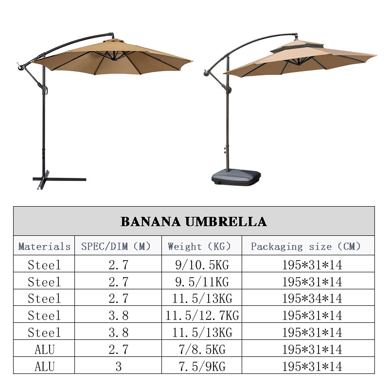 Modern 300cm Outdoor Square Of - Outdoor Lighting No Electricity avaliação e preço