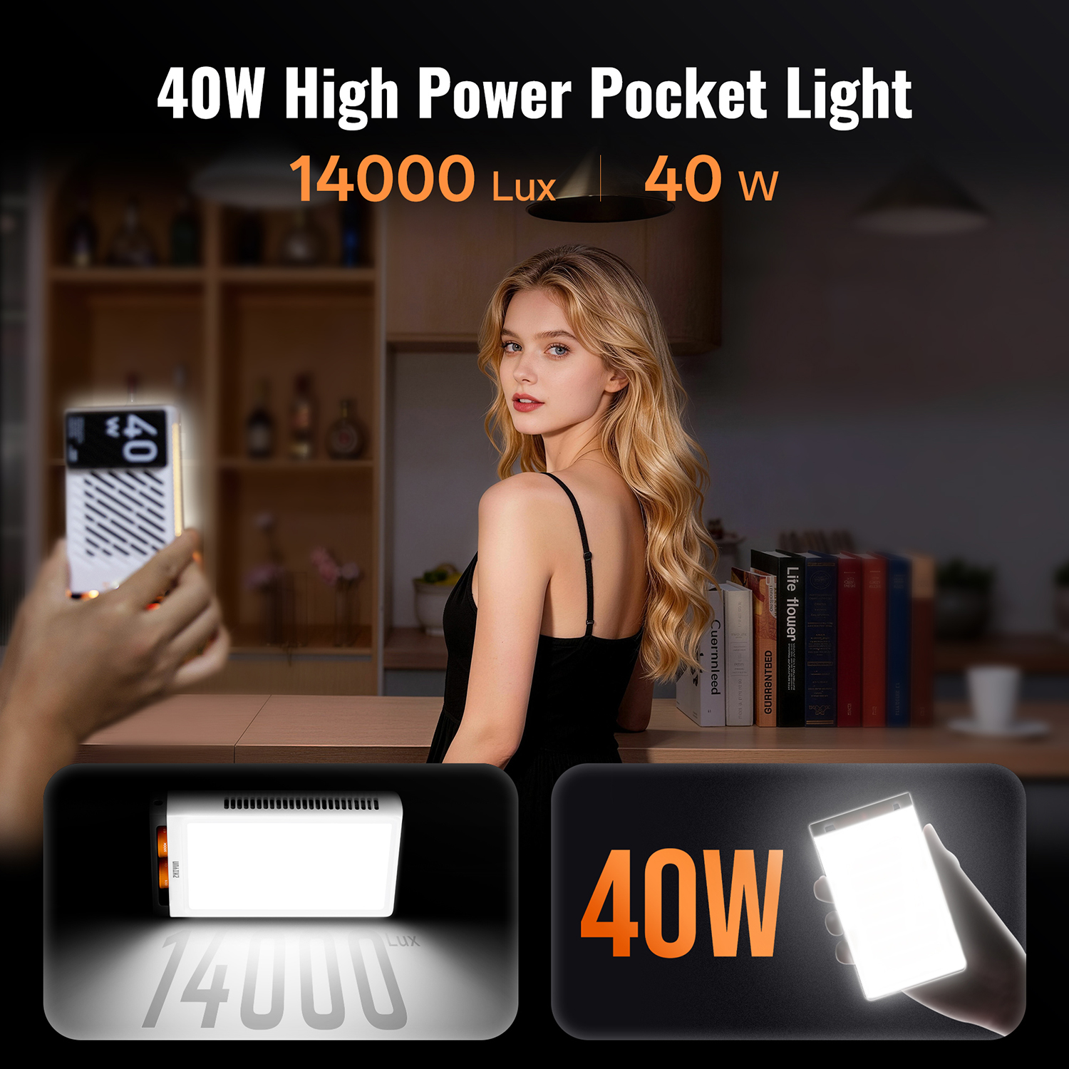 ZHIYUN Official FIVERAY M40 40 - Outdoor Lighting Video avaliação e preço