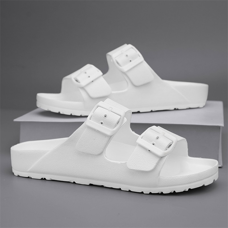 Double Buckle EVA Slippers for - Outdoor Lighting For Your Home avaliação e preço