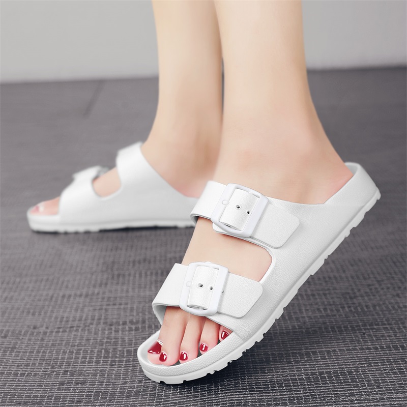 Double Buckle EVA Slippers for - Outdoor Lighting For Your Home avaliação e preço
