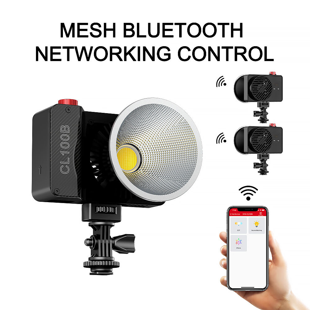 GVM CL100B Portable Bi-Color L - Outdoor Lighting Video avaliação e preço