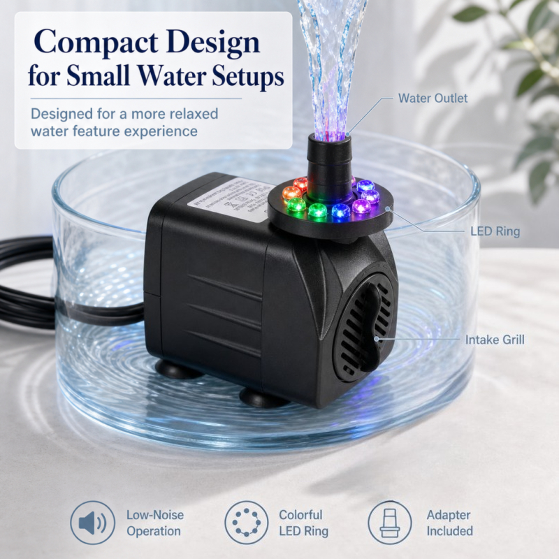 16W LED Light Fountain Pump Fi - Pond Light Submersible avaliação e preço