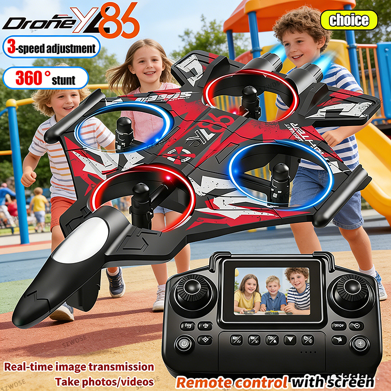 2026 New YL86 RC Foam Airplane - Outdoor Lighting Video avaliação e preço
