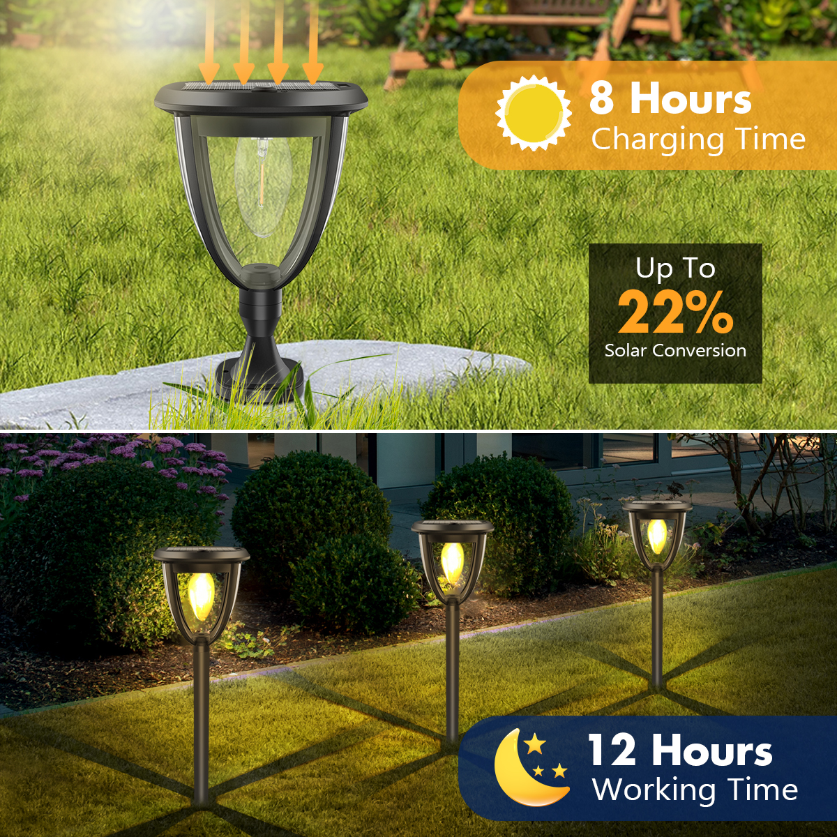 Solar Powered Light Outdoor So - Outdoor Lighting Install avaliação e preço