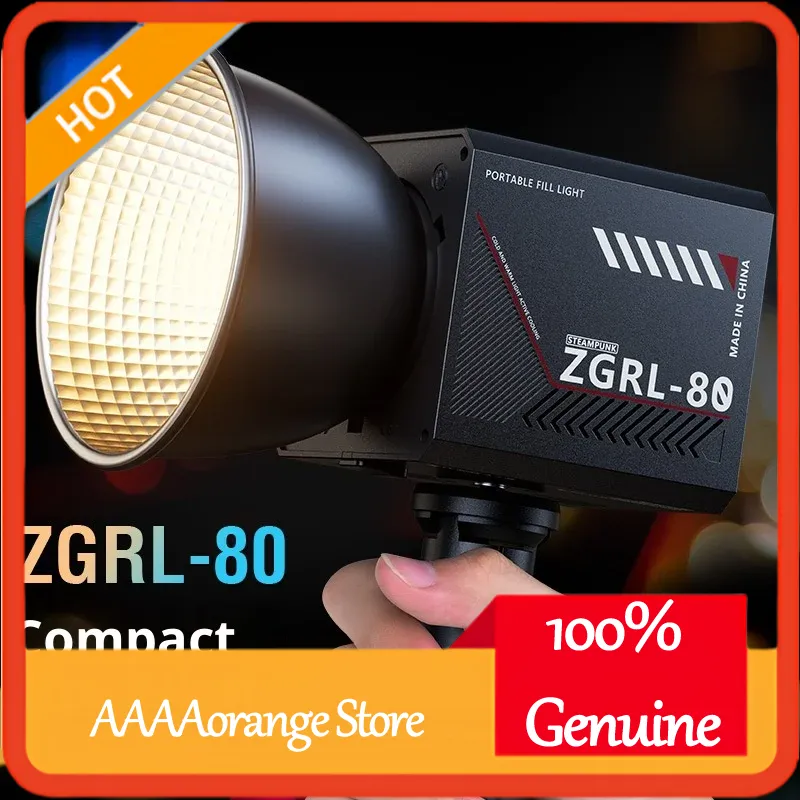 ZGRL80 80W COB LED Video Light - Outdoor Lighting Video avaliação e preço
