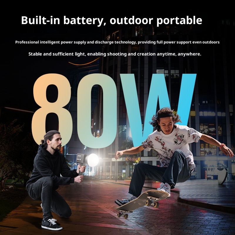 ZGRL80 80W COB LED Video Light - Outdoor Lighting Video avaliação e preço