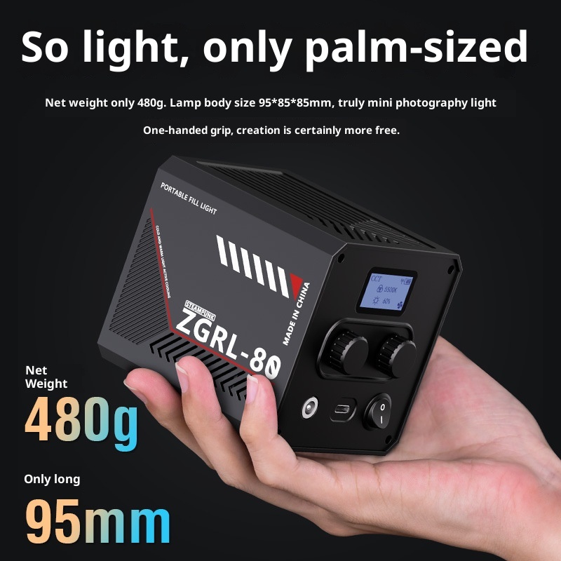 ZGRL80 80W COB LED Video Light - Outdoor Lighting Video avaliação e preço
