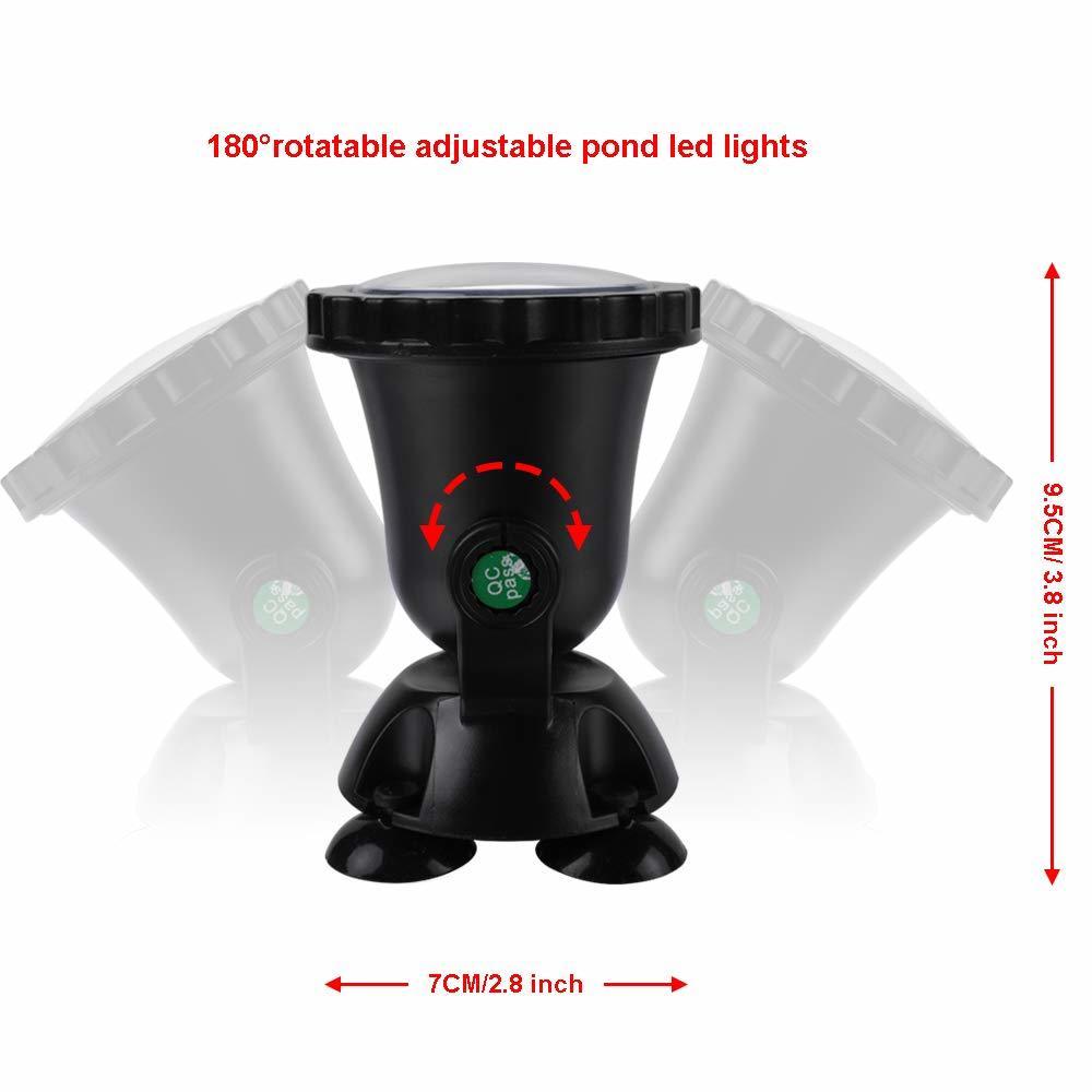 12V Submersible Pond Light Mul - Pond Light Submersible avaliação e preço