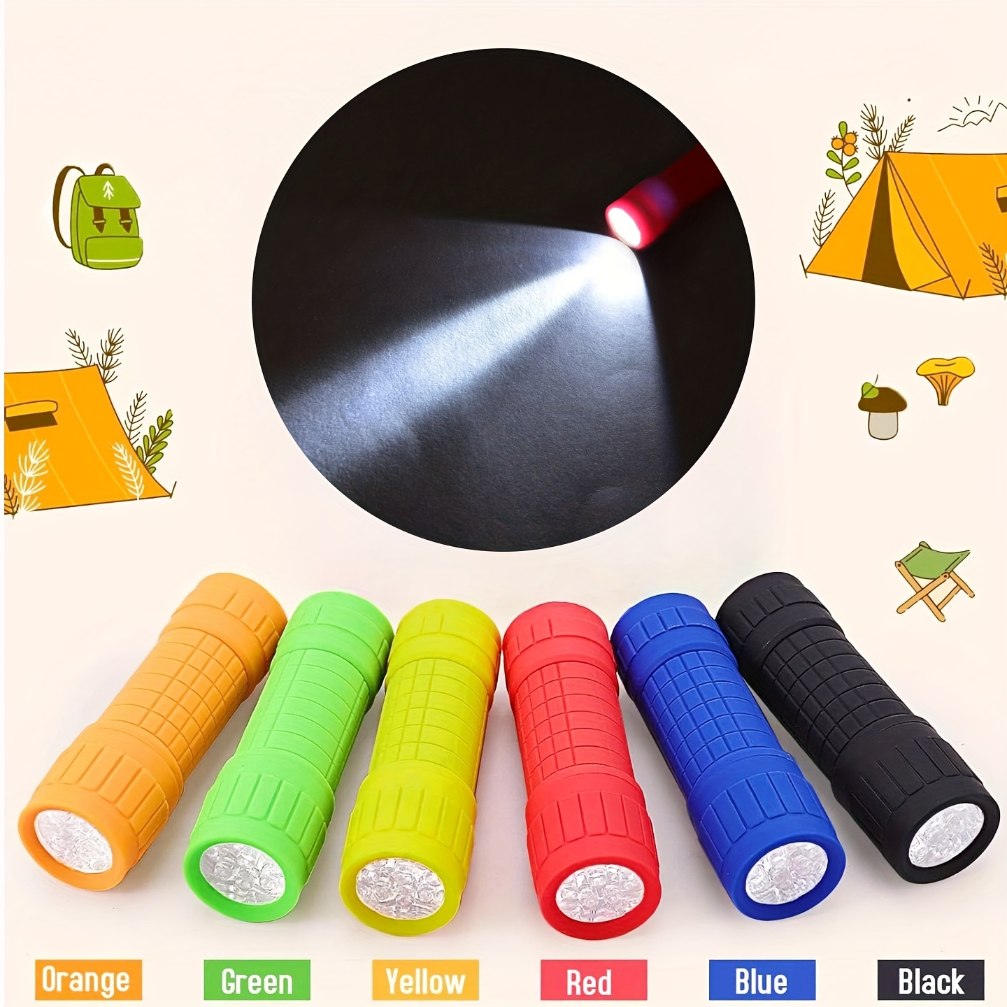 Mini Portable Flashlight Nine  - Outdoor Lighting Portable avaliação e preço