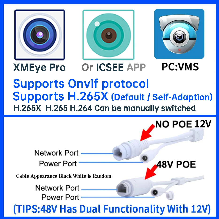 AI Audio IP POE Camera 5MP 4MP - Outdoor Lighting No Electricity avaliação e preço