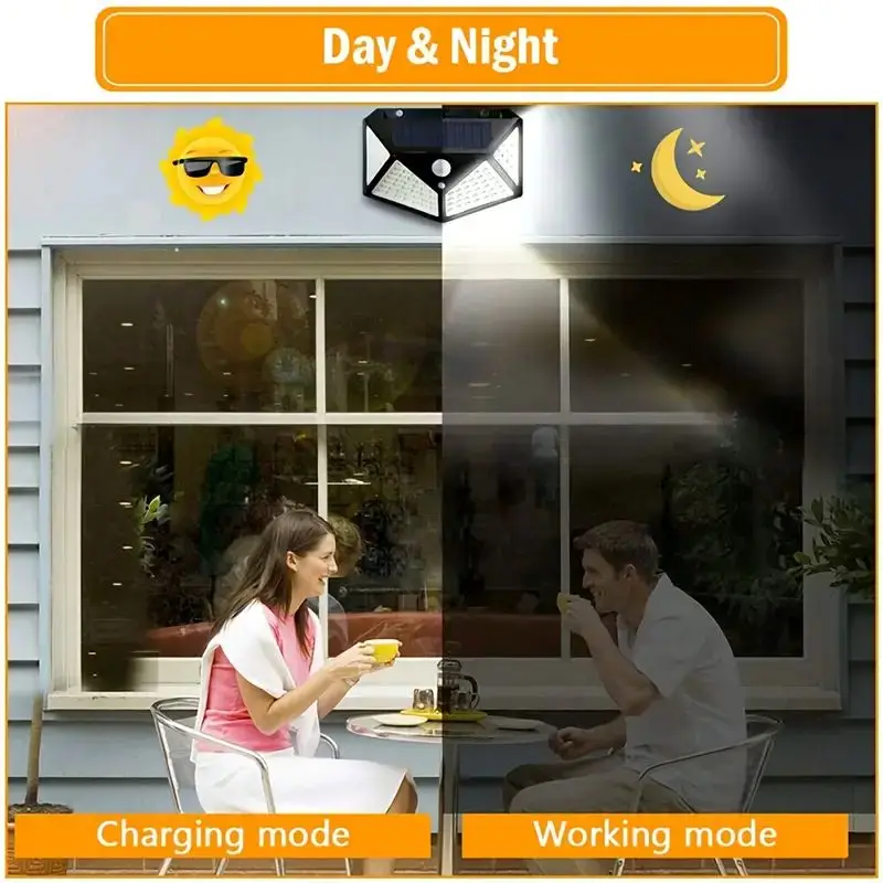 100LED Outdoor Solar Garden Li - Outdoor Lighting Portable avaliação e preço