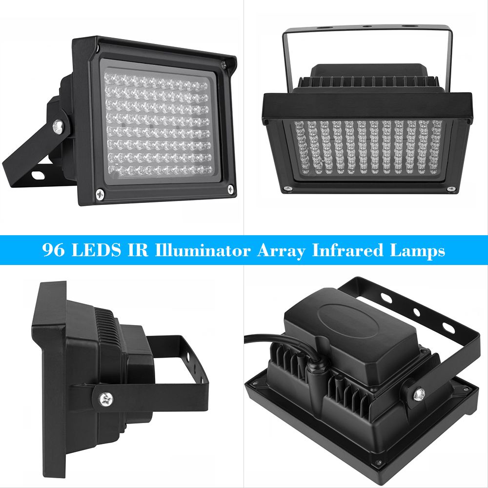 High Brightness 96 LEDS IR Lig - Outdoor Lighting Video avaliação e preço
