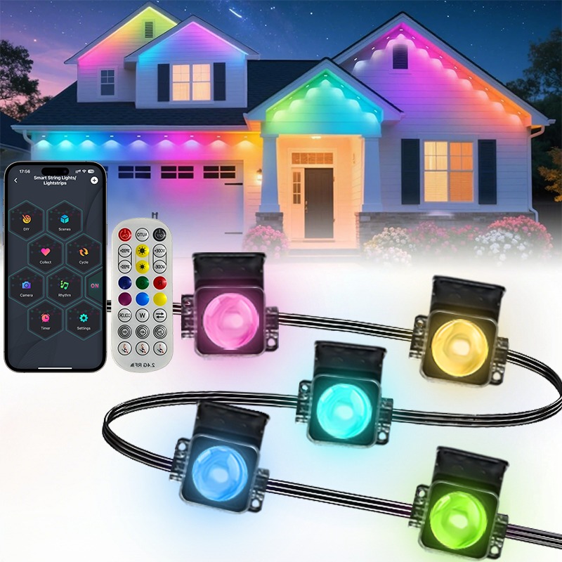 Smart Outdoor Eaves Light, Per - Outdoor Lighting Timer Switch avaliação e preço