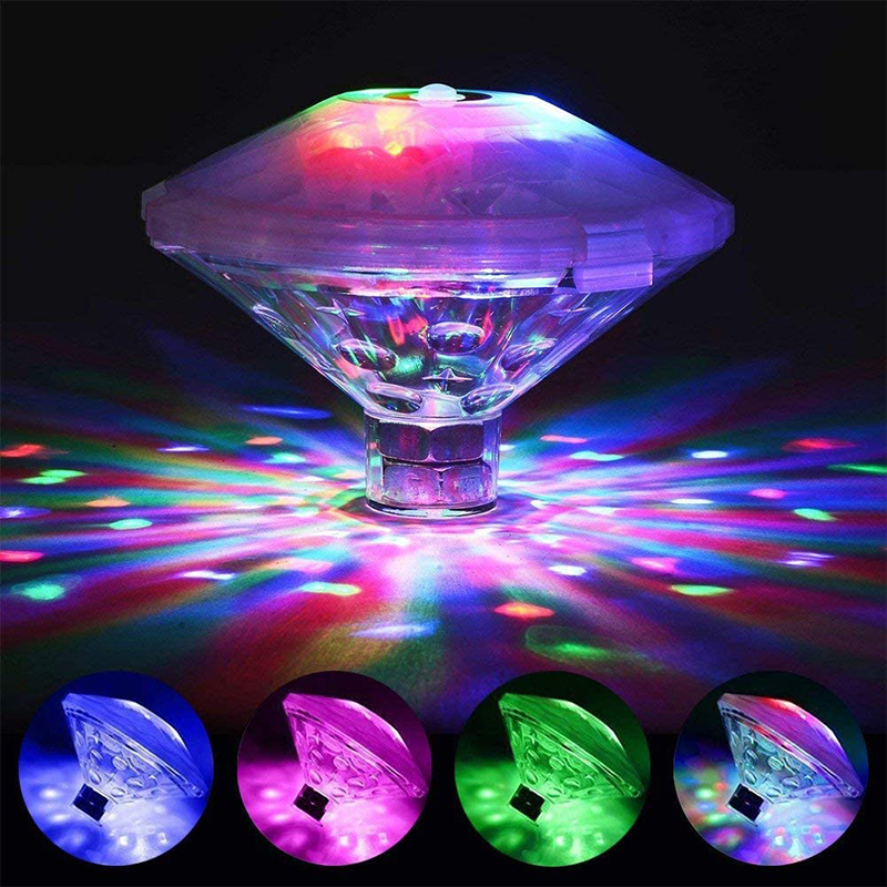Floating Underwater Light RGB  - Pond Light Submersible avaliação e preço