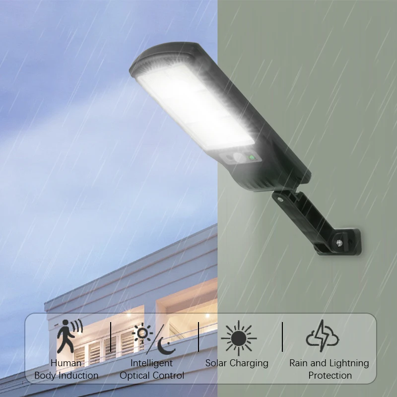Solar LED Lights, Outdoor Wall - Outdoor Lighting Timer Switch avaliação e preço