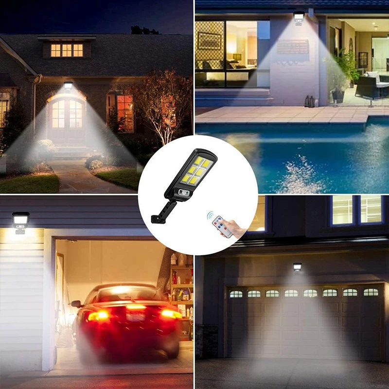 Solar LED Lights, Outdoor Wall - Outdoor Lighting Timer Switch avaliação e preço