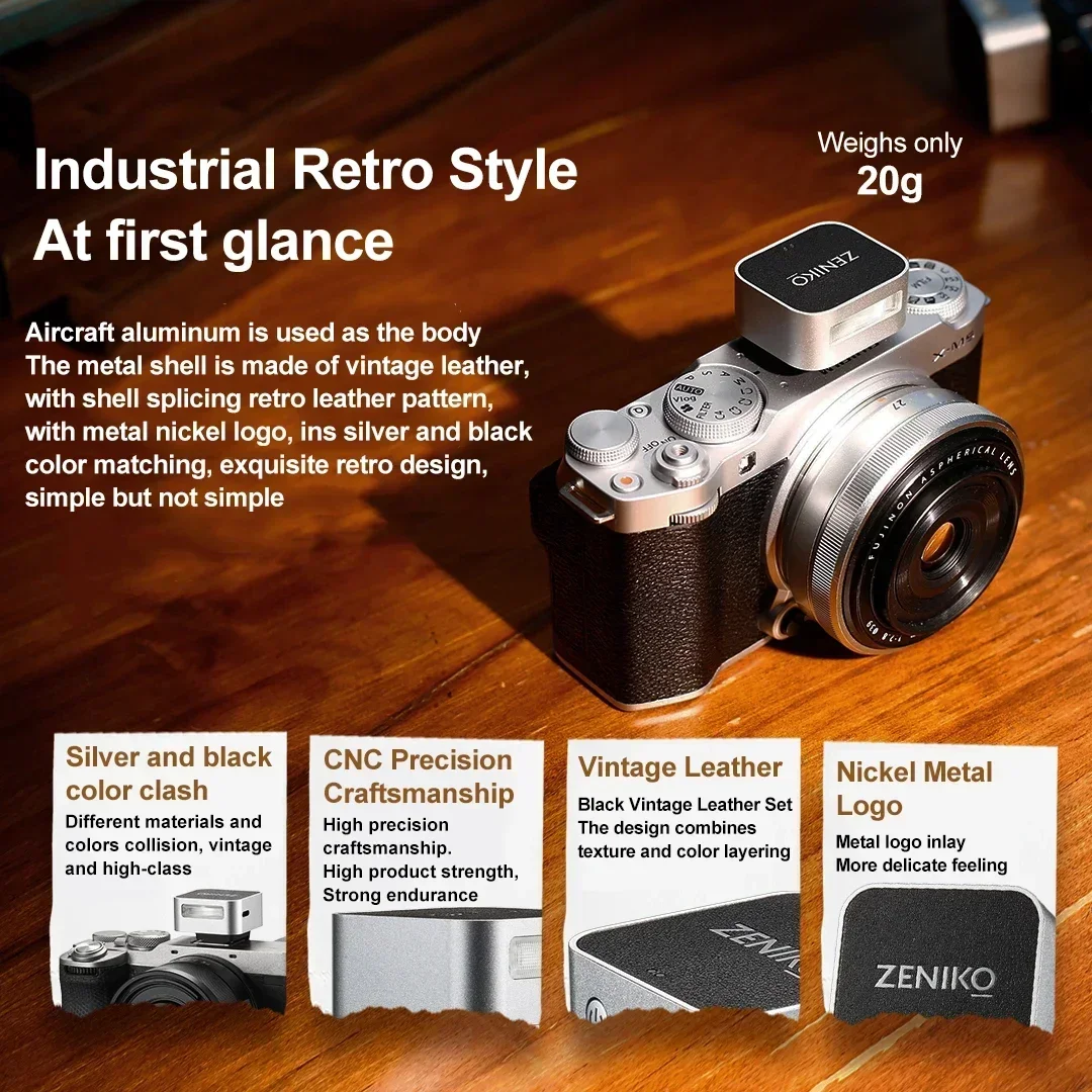 ZENIKO ZF04/ZF08 Mini Camera F - Outdoor Lighting Video avaliação e preço