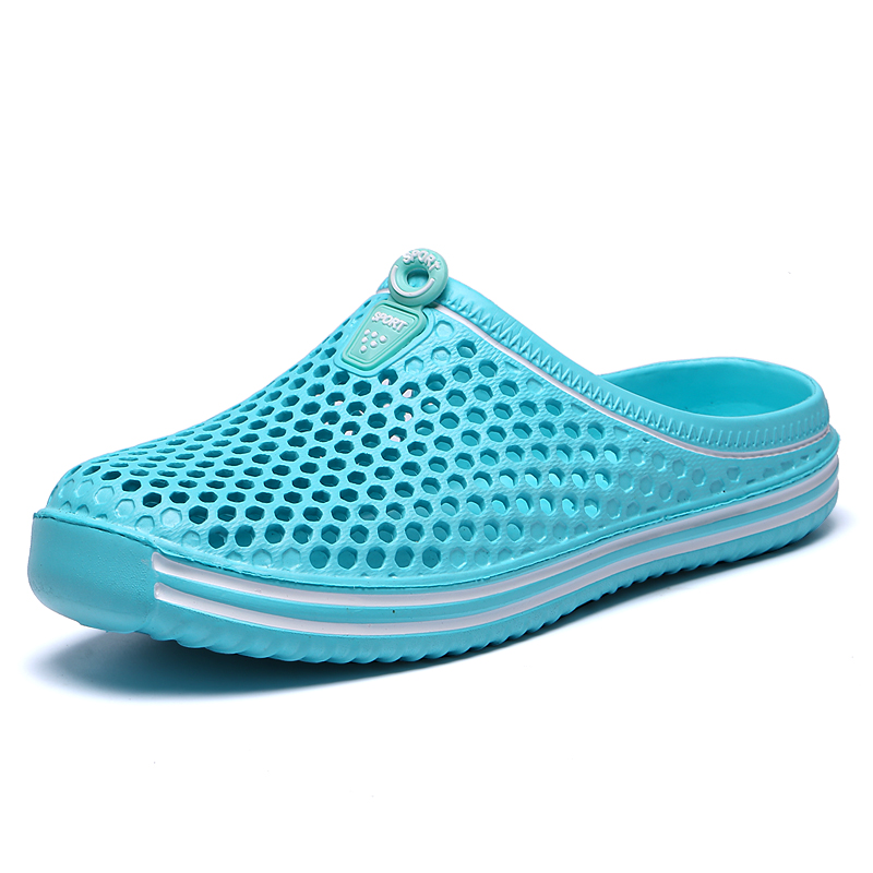Summer Men Solid Color Sandals - Outdoor Lighting For Your Home avaliação e preço