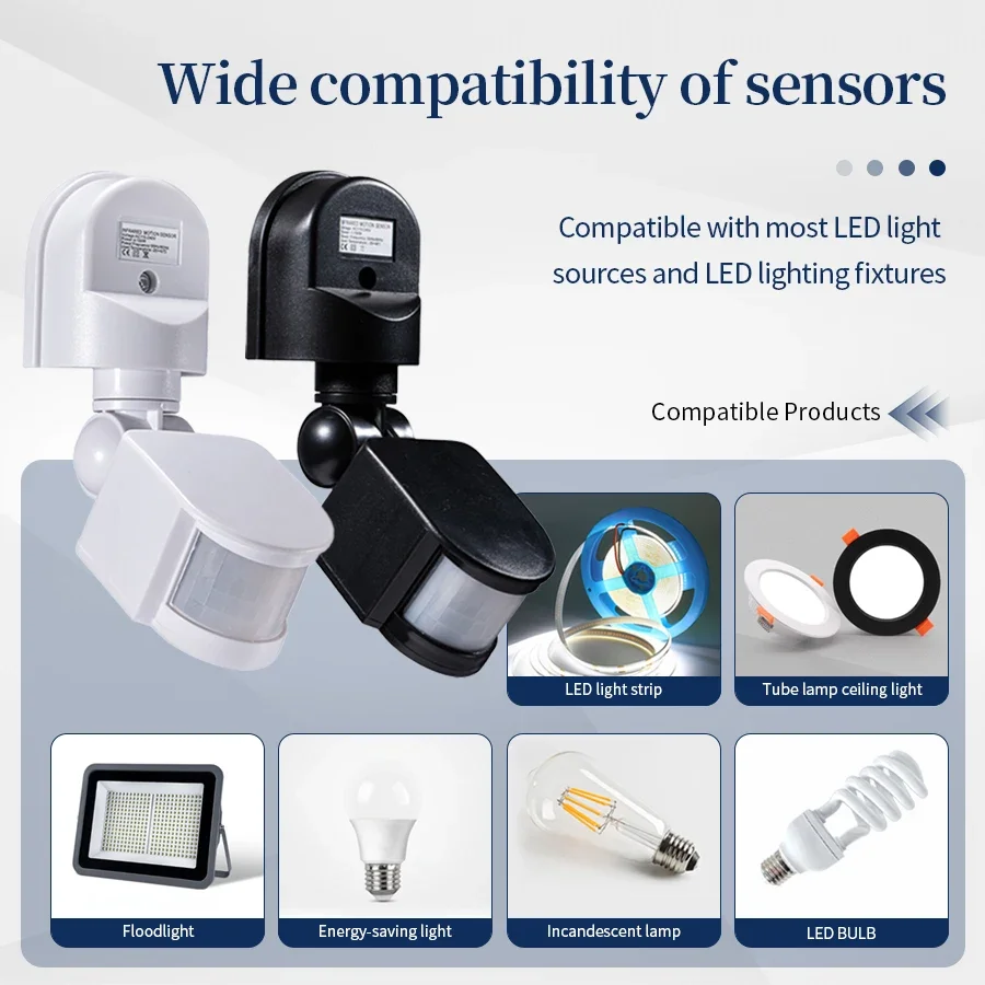 PIR Motion Sensor 220V 110V 12 - Outdoor Lighting Timer Switch avaliação e preço