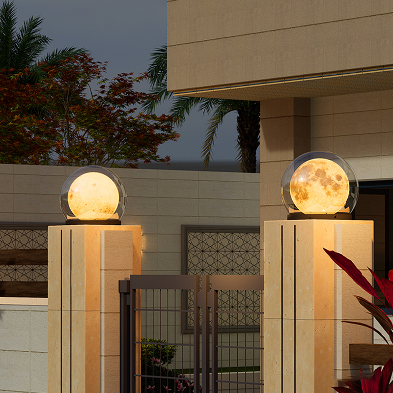Outdoor Modern Post Light LED  - Outdoor Lighting No Electricity avaliação e preço