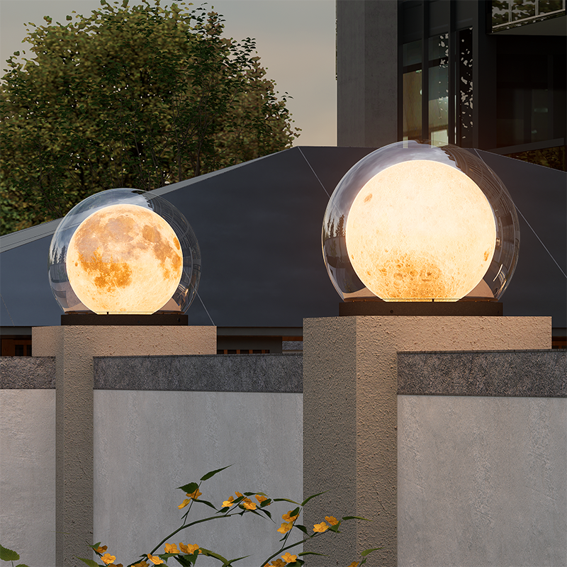 Outdoor Modern Post Light LED  - Outdoor Lighting No Electricity avaliação e preço