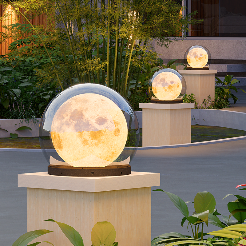 Outdoor Modern Post Light LED  - Outdoor Lighting No Electricity avaliação e preço