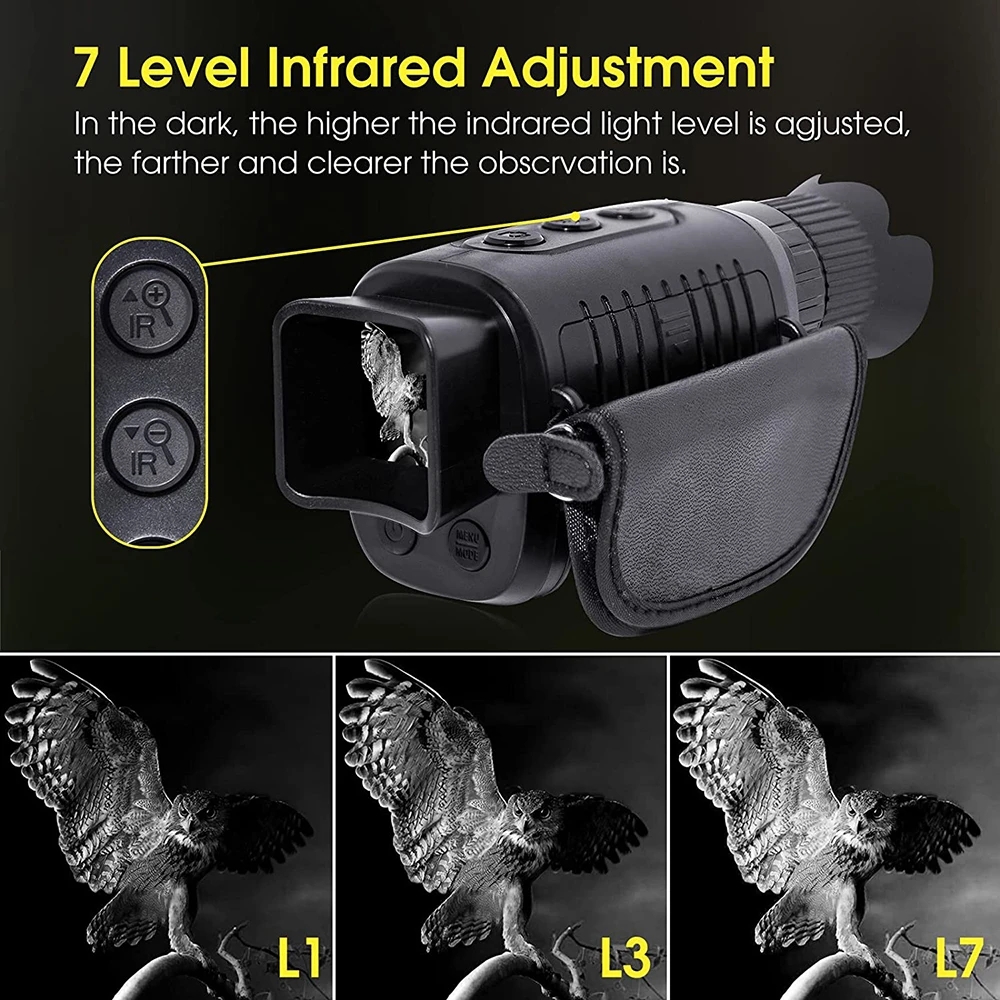 Monocular Night Vision Device  - Outdoor Lighting Video avaliação e preço