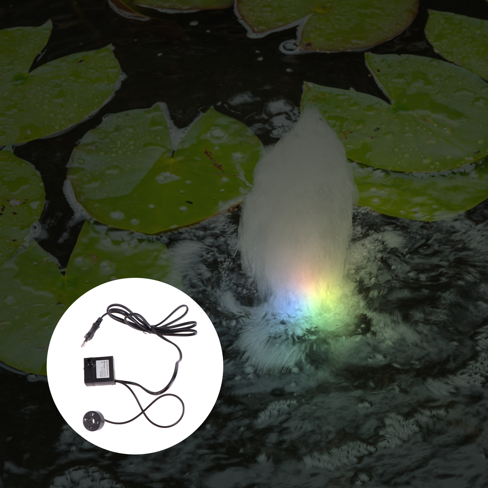 5W Submersible Circulating Wat - Pond Light Submersible avaliação e preço