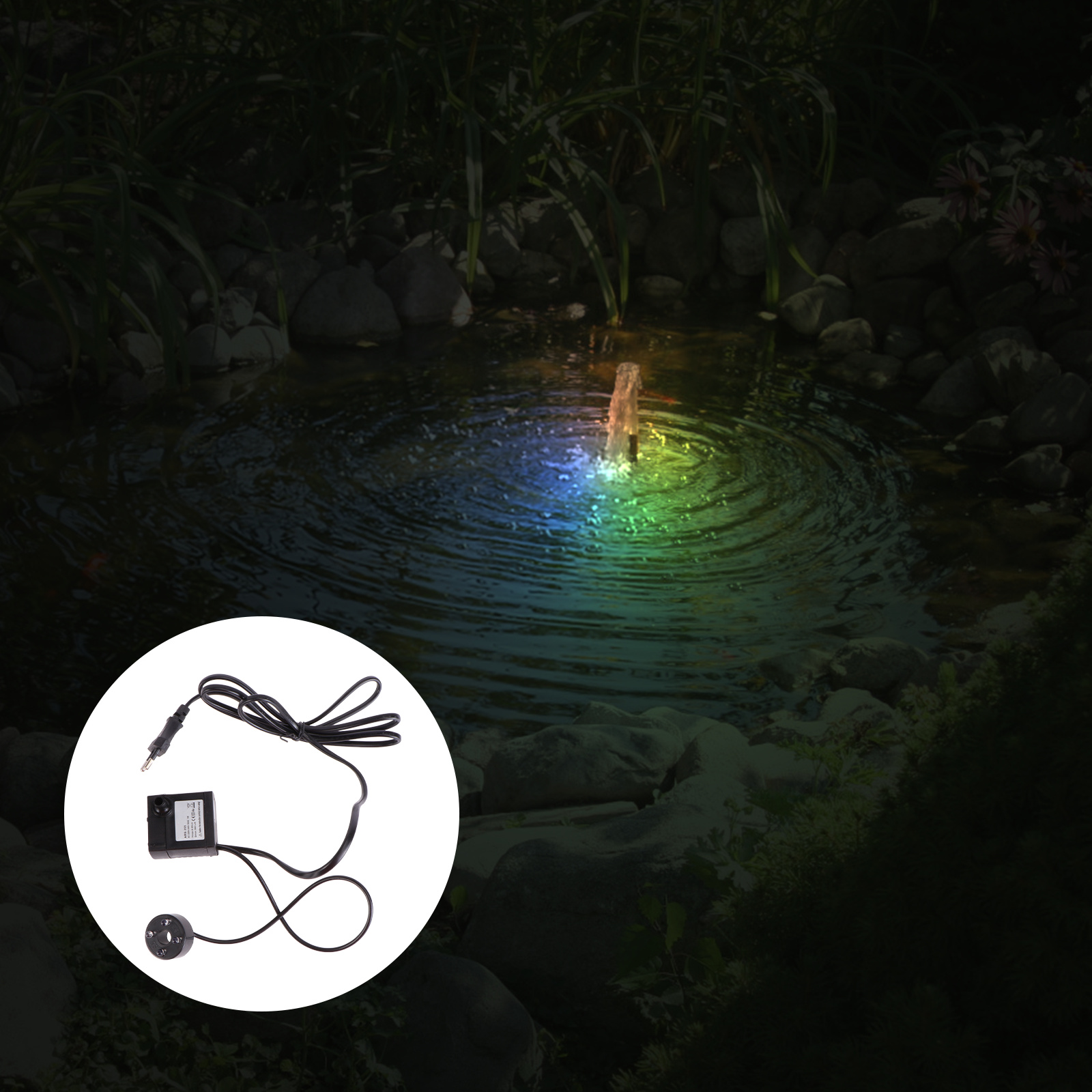 5W Submersible Circulating Wat - Pond Light Submersible avaliação e preço